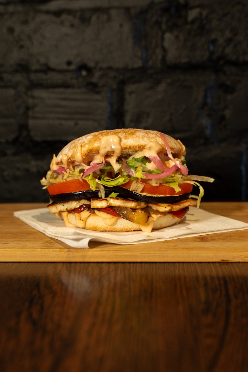 Veggie Burger — Vasiliki Beach